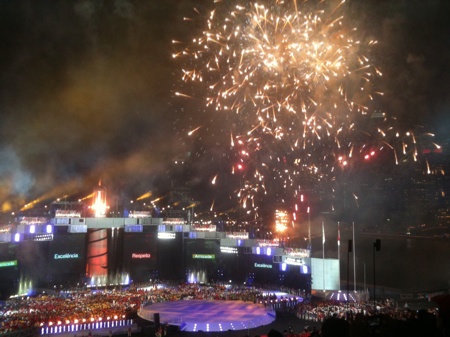 Fireworks, Singapore youth olympics games